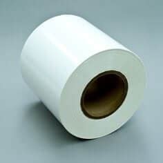 3m durable labels|3M™ Thermal Transfer Label Material 7816, White Polyester .